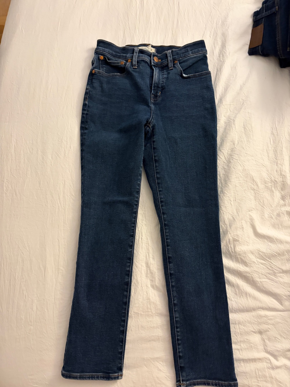 Madewell Dark Blue Skinny Jeans